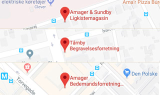 begravelsesforretninger i København